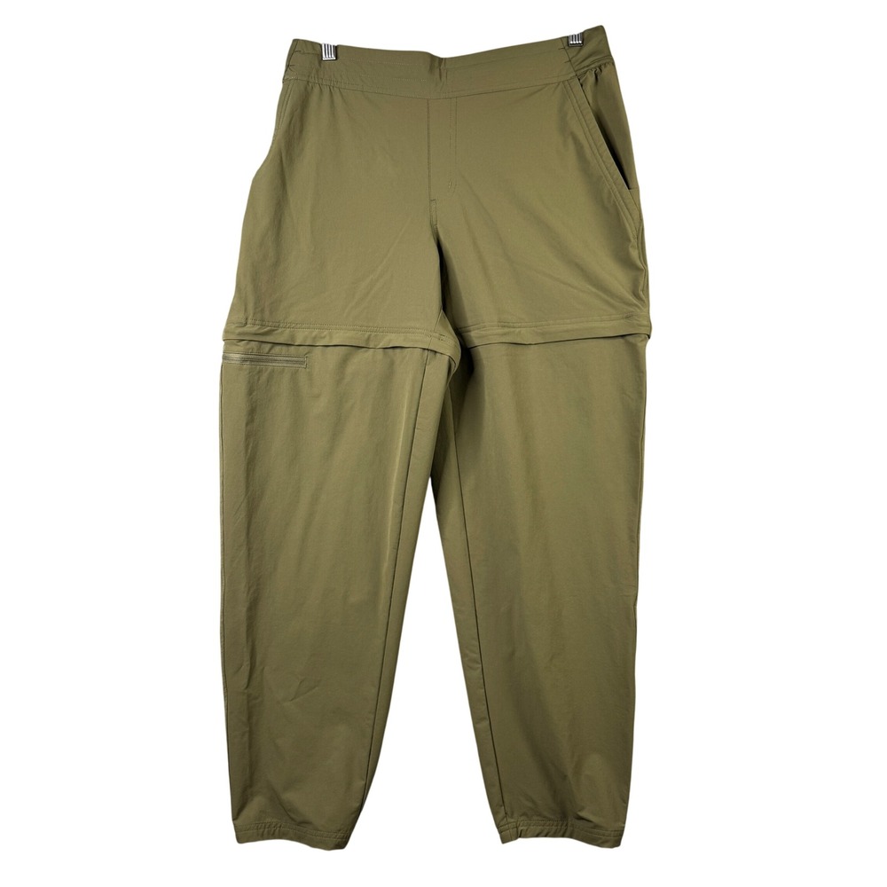 REI Co-op Savanna Trails Convertible Pants Olive Green Large Hiking Outdoor